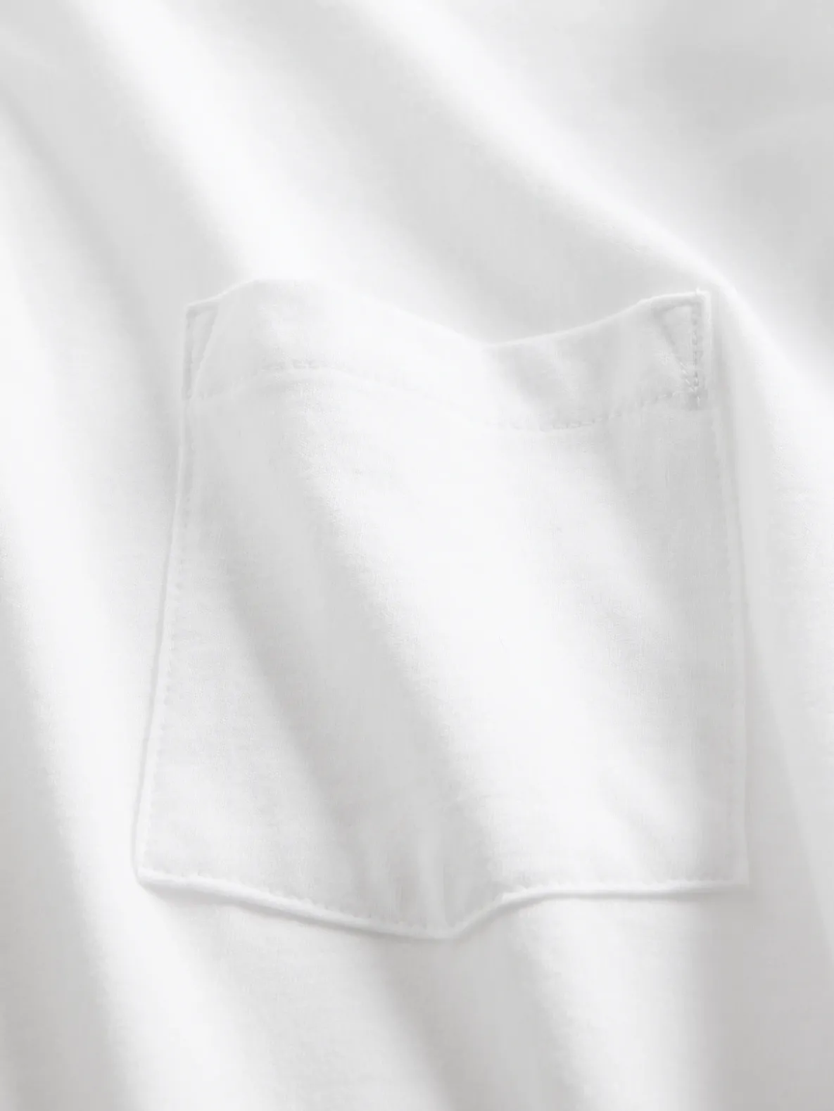 Adult Organic Cotton Pocket T-Shirt