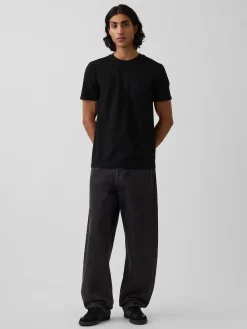 Adult Organic Cotton Pocket T-Shirt
