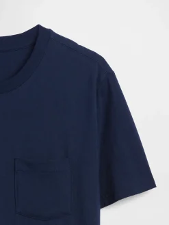 Adult Organic Cotton Pocket T-Shirt