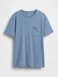 Adult Organic Cotton Pocket T-Shirt