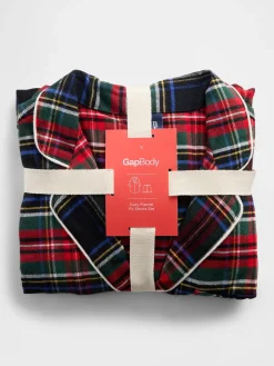 Adult Softest Flannel PJ Short Set