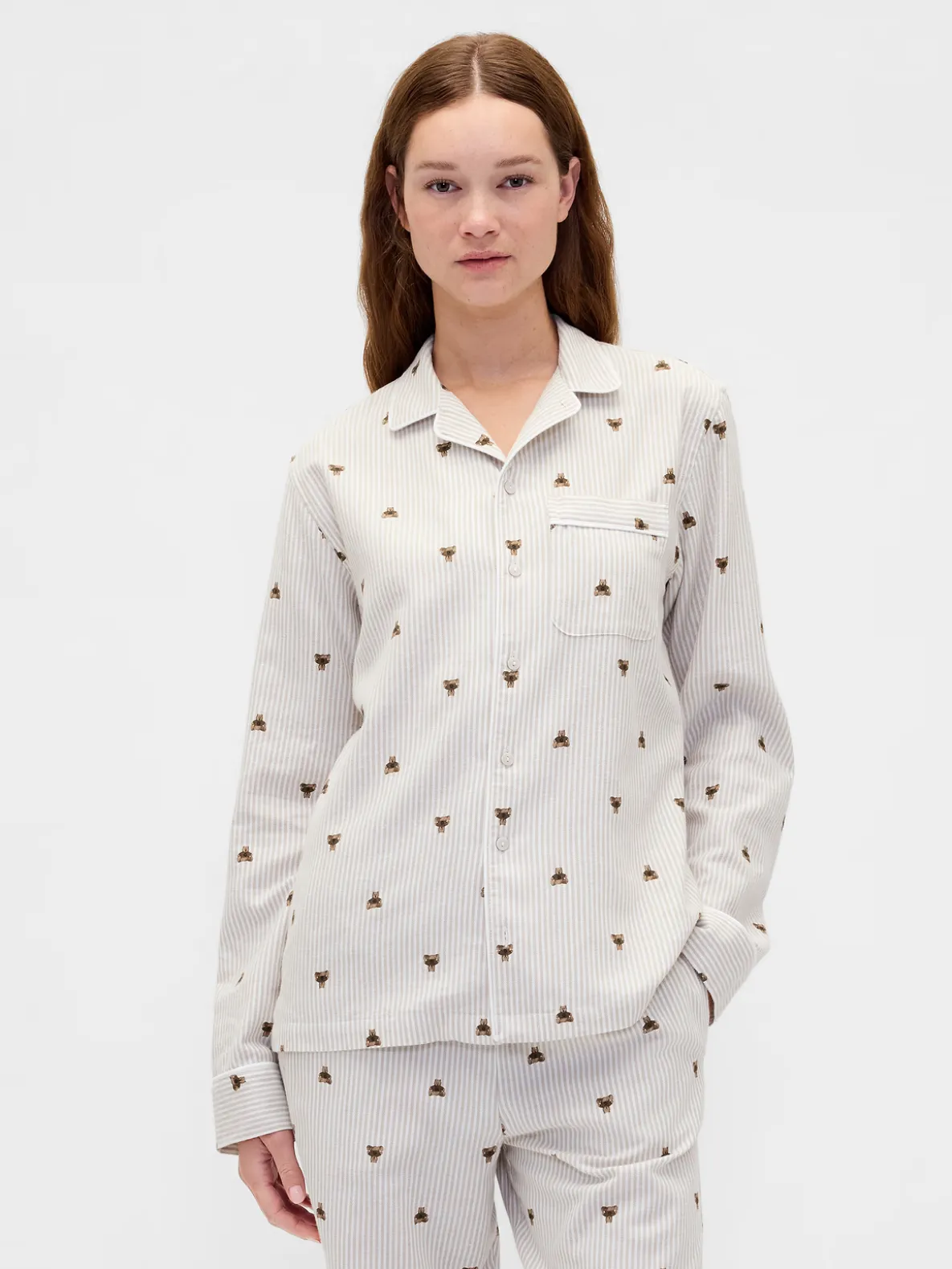 Adult Softest Flannel PJ Shirt