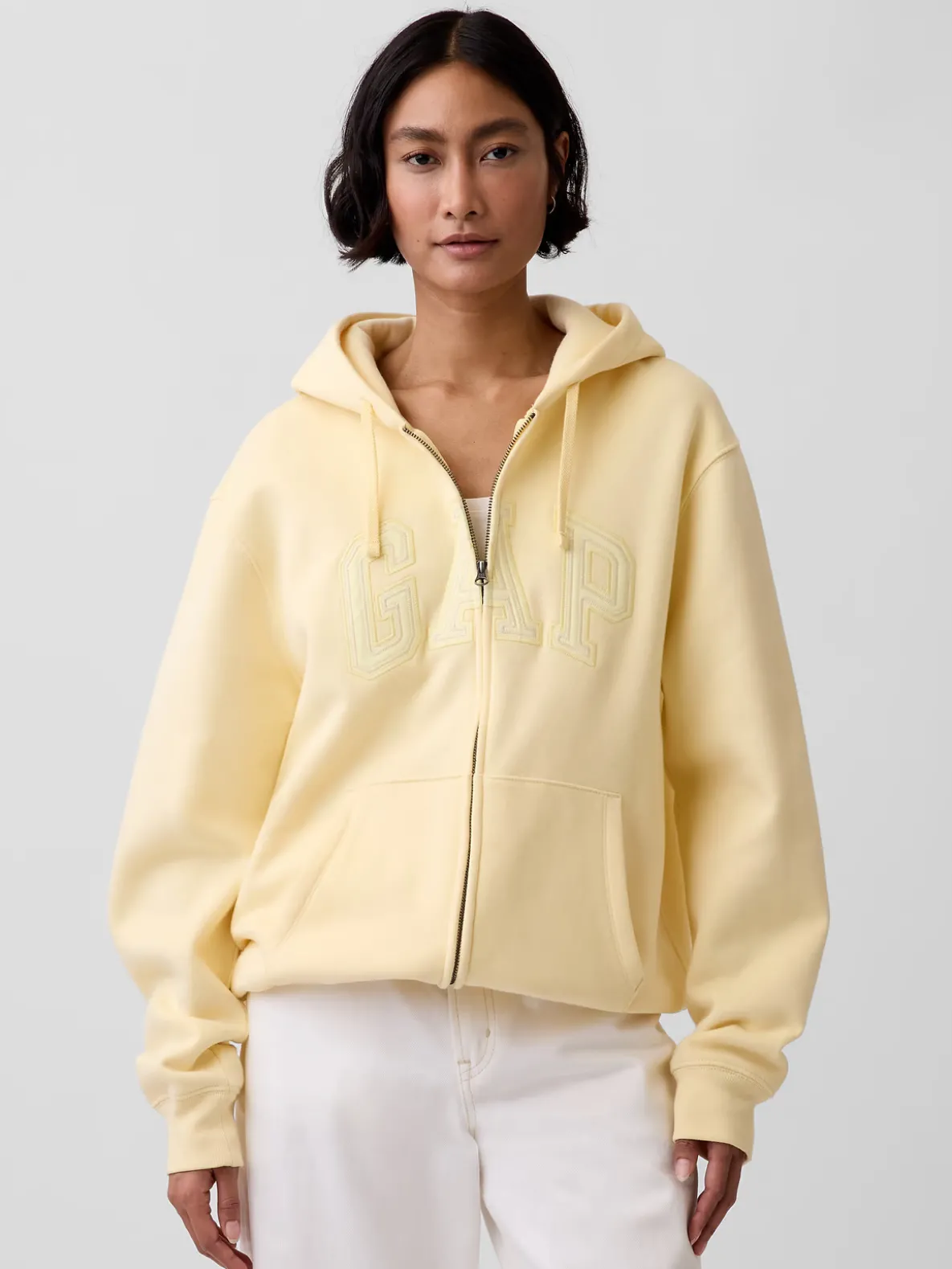 Adult VintageSoft Arch Logo Zip Hoodie