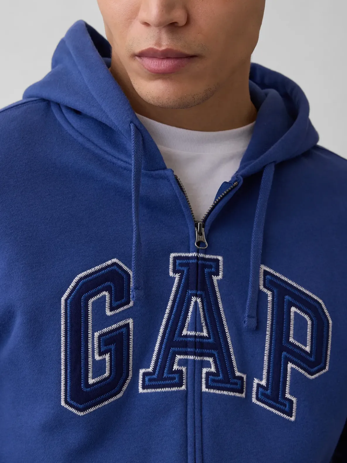 Adult VintageSoft Arch Logo Zip Hoodie