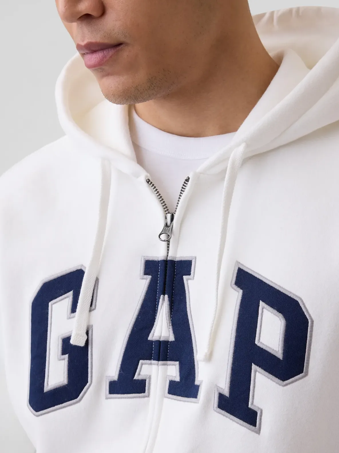 Adult VintageSoft Arch Logo Zip Hoodie