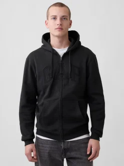Adult VintageSoft Arch Logo Zip Hoodie