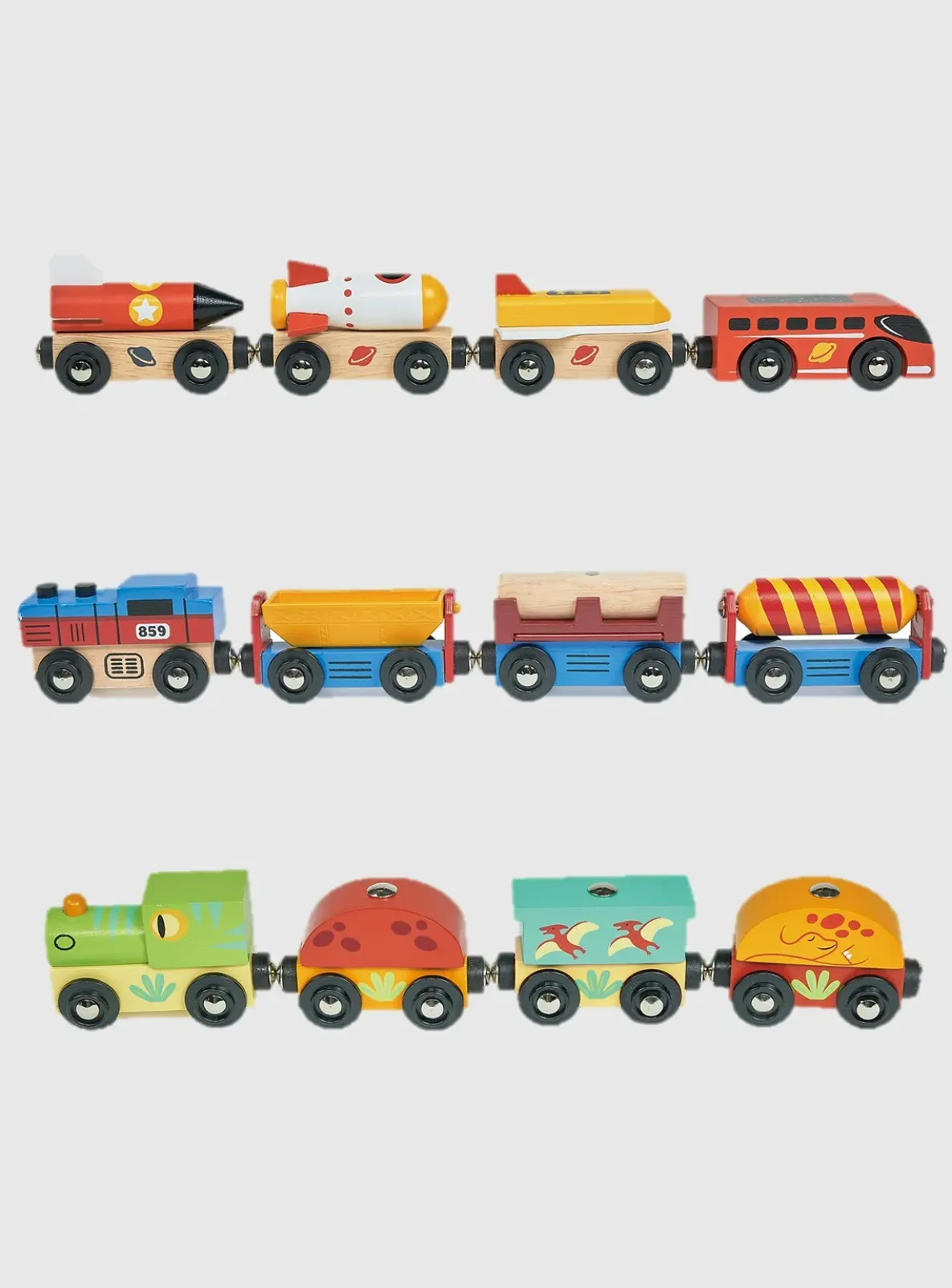 Adventure Trains Toddler Toy Bundle