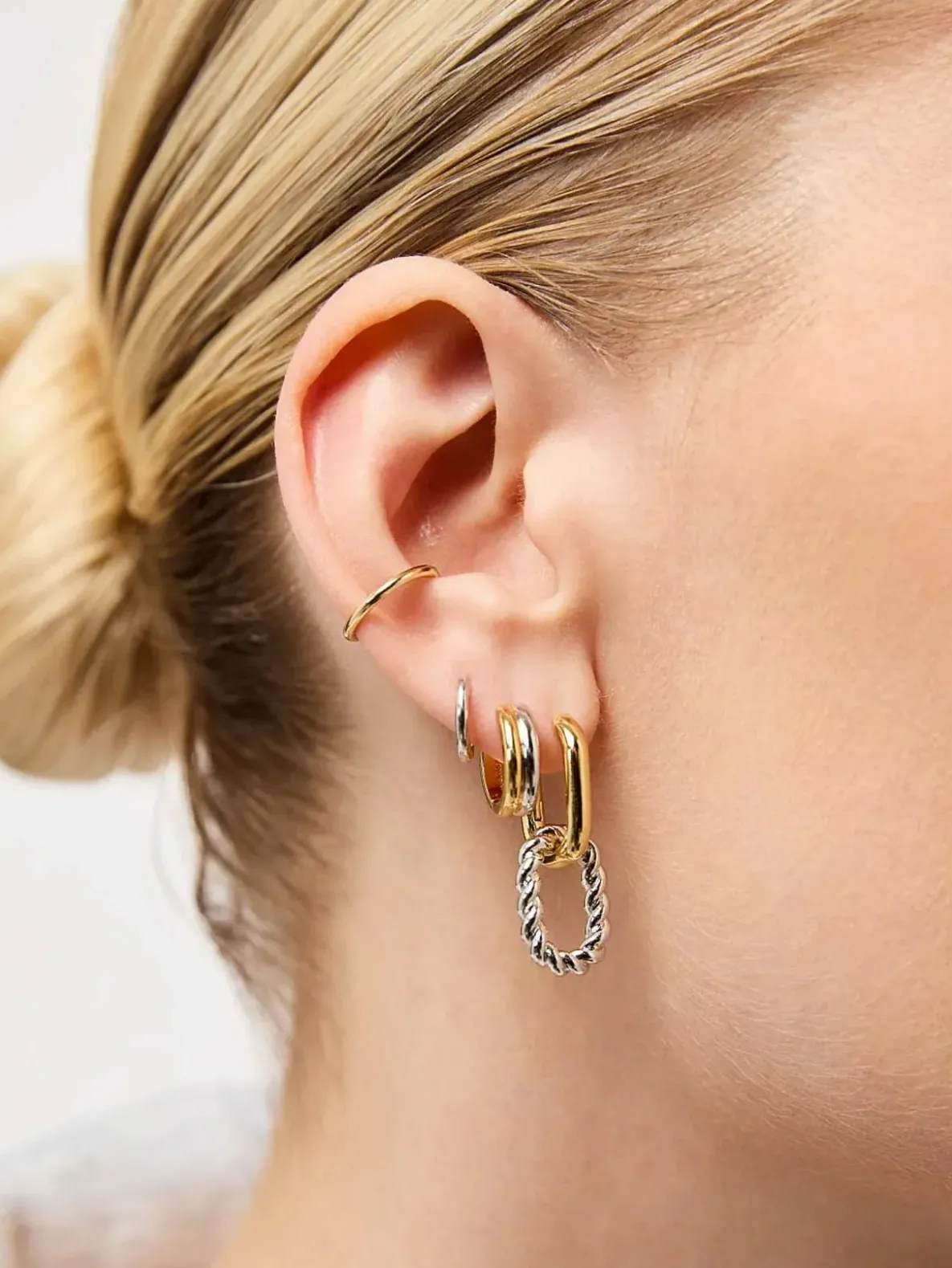 Ana Luisa Asher Huggie Hoop Earrings