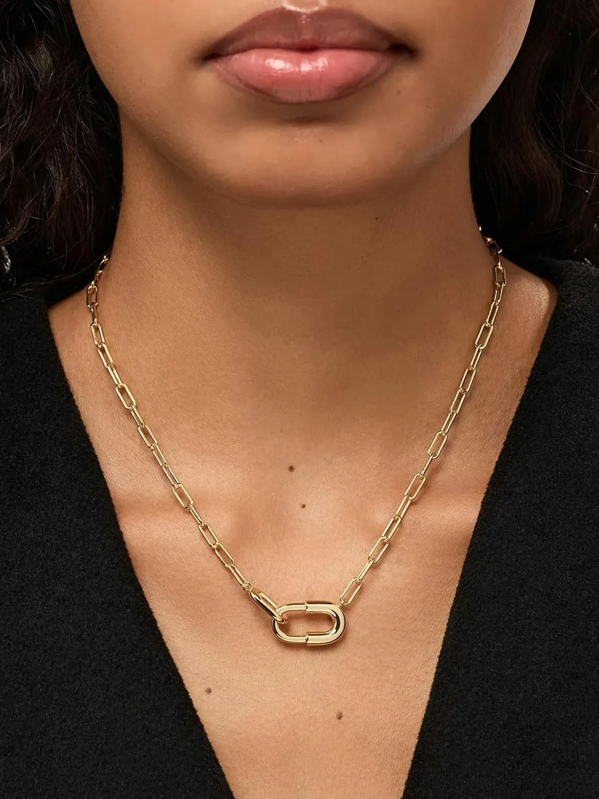 Ana Luisa Blake Large Gold Chain Necklace