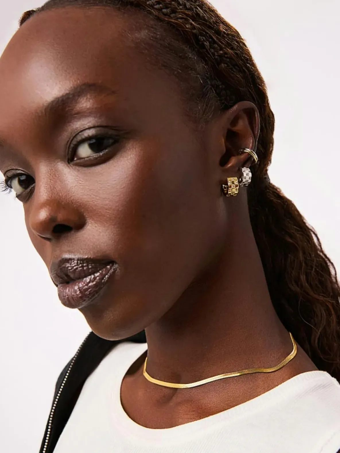 Ana Luisa Eden Hoop Earrings