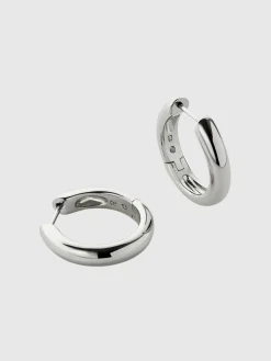 Ana Luisa Giulia Medium Hoop Earrings