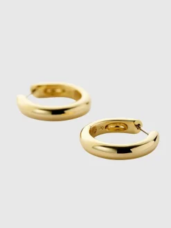 Ana Luisa Giulia Medium Hoop Earrings