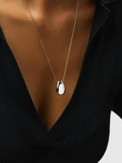 Ana Luisa Silver Mini Pebble Necklace