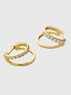 Ana Luisa Toda Mini Double Hoop Earrings