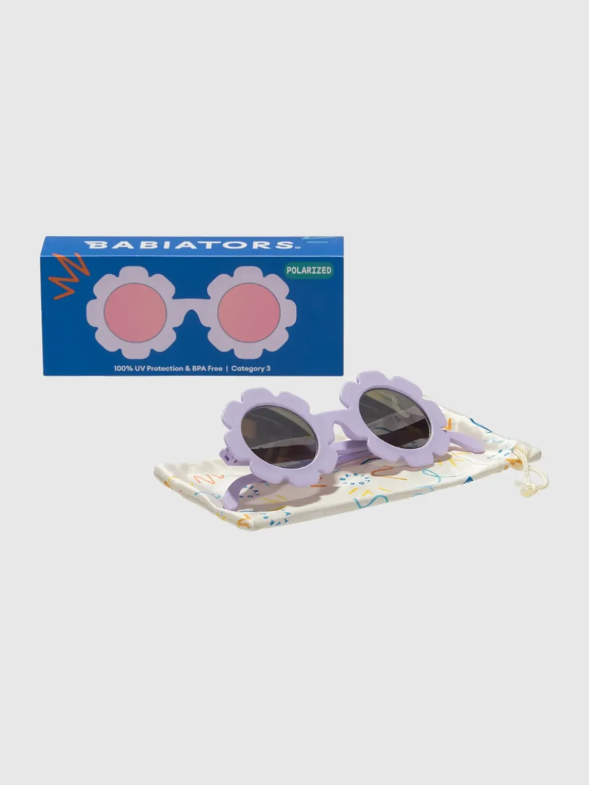 Babiators Polarized Toddler and Kid Flower Sunglasses
