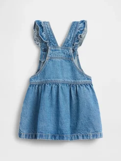 Baby & Toddler Bear Pocket Denim Skirtall