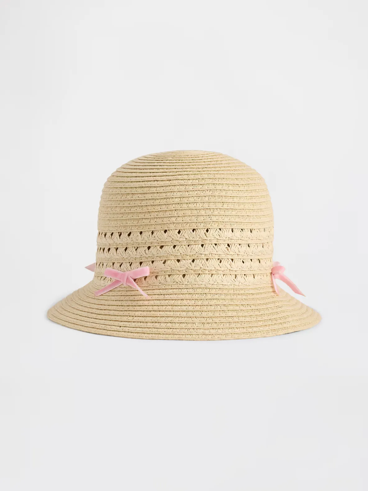 Baby & Toddler Bow Straw Hat