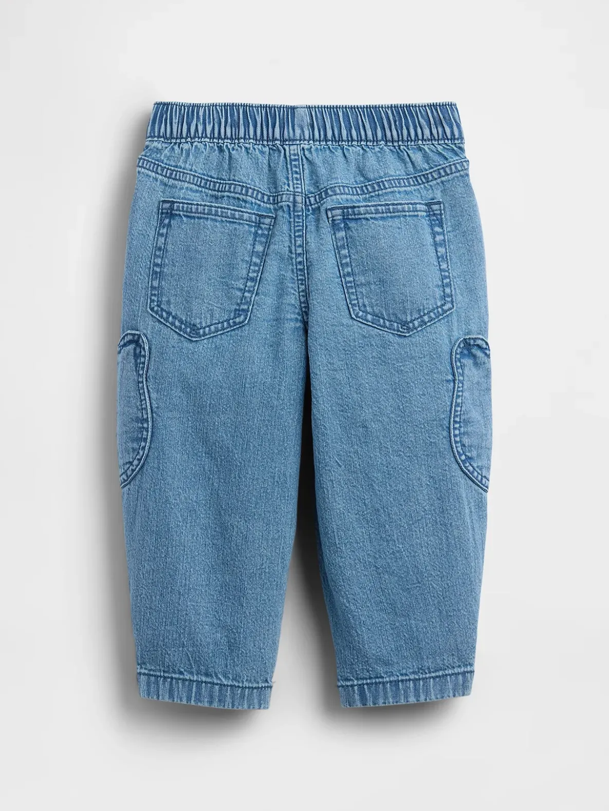 Baby & Toddler Brannan Bear Pocket Pull-On Barrel Jeans