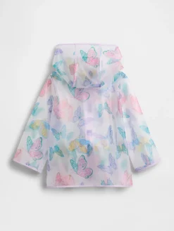 Baby & Toddler Butterfly Rain Jacket