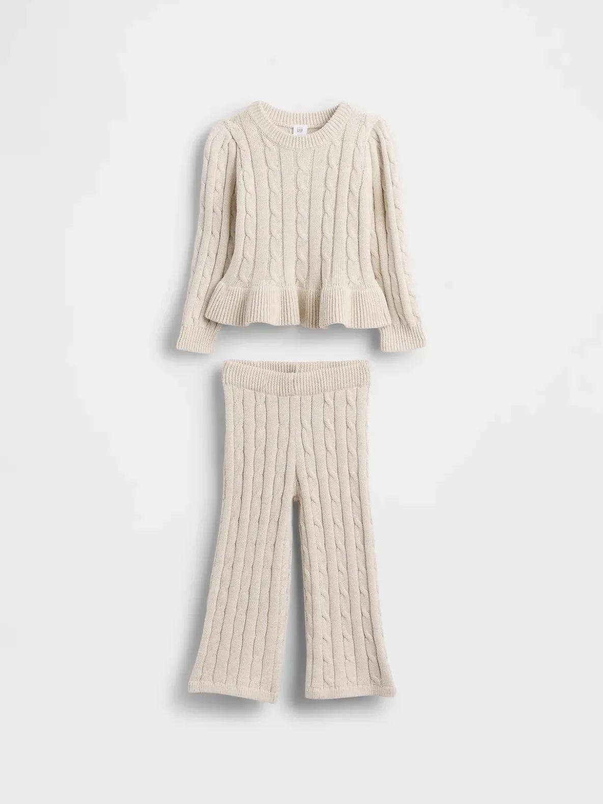 Baby & Toddler Cable-Knit Sweater Set