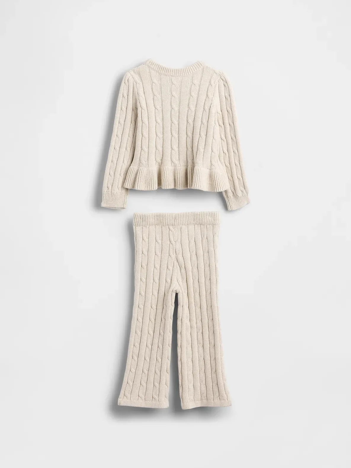 Baby & Toddler Cable-Knit Sweater Set