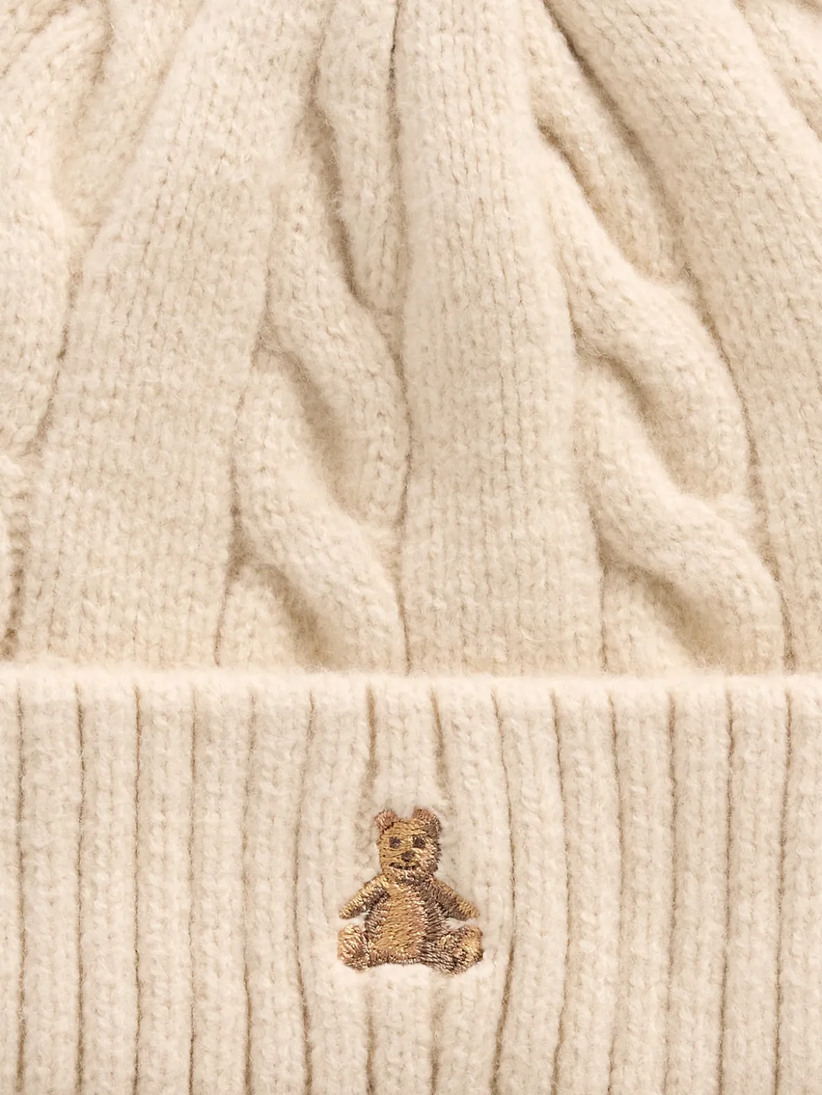 Baby & Toddler CashSoft Cable-Knit Beanie & Mittens Set