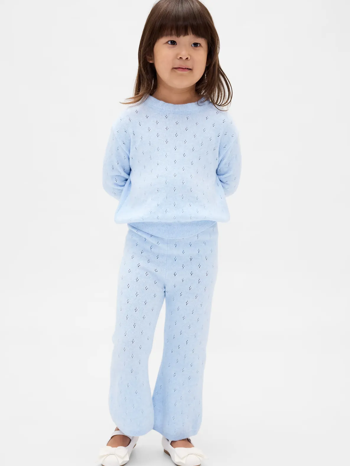 Baby & Toddler CashSoft Pointelle Flare Pants