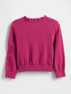 Baby & Toddler CashSoft Pointelle Sweater
