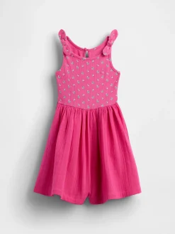 Baby & Toddler Cotton Gauze Romper