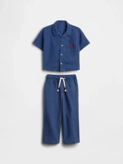 Baby & Toddler Cotton Gauze Outfit Set