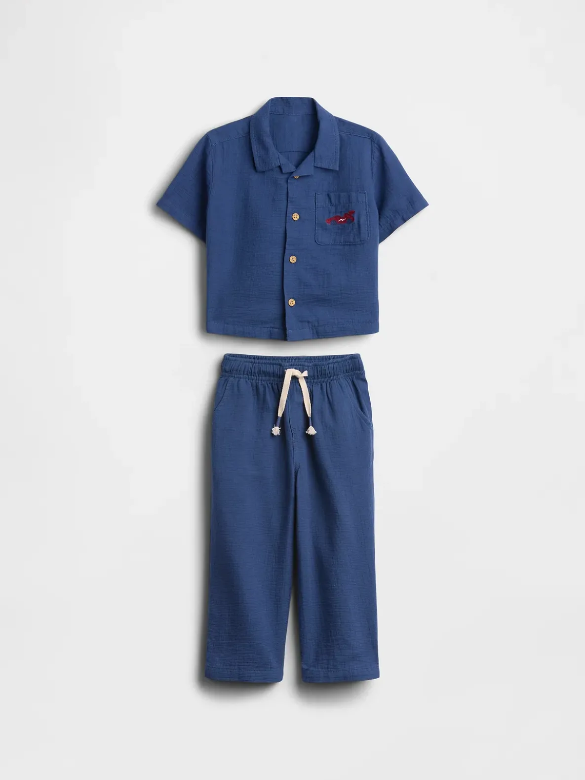Baby & Toddler Cotton Gauze Outfit Set