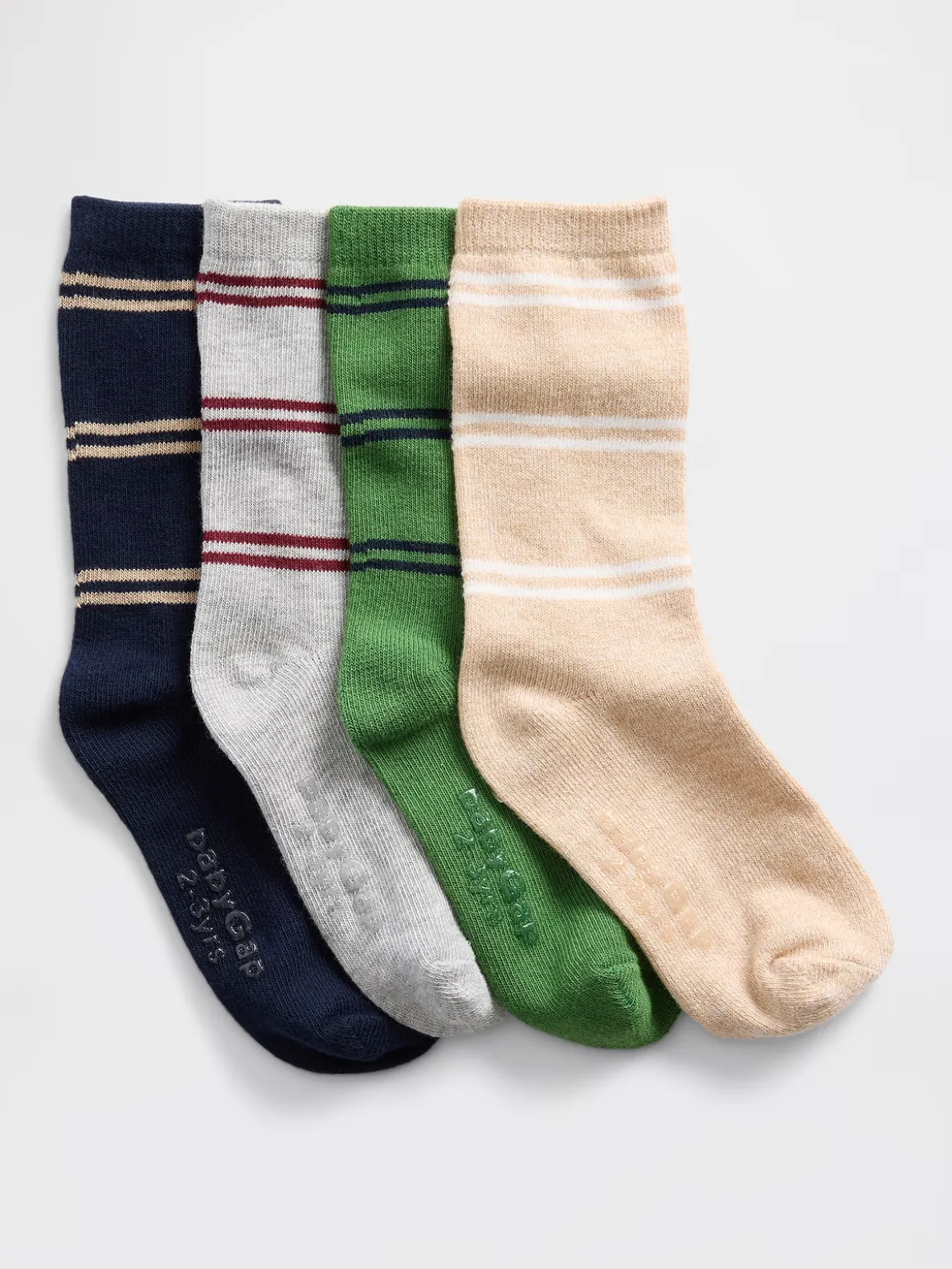 Baby & Toddler Crew Socks (4-Pack)