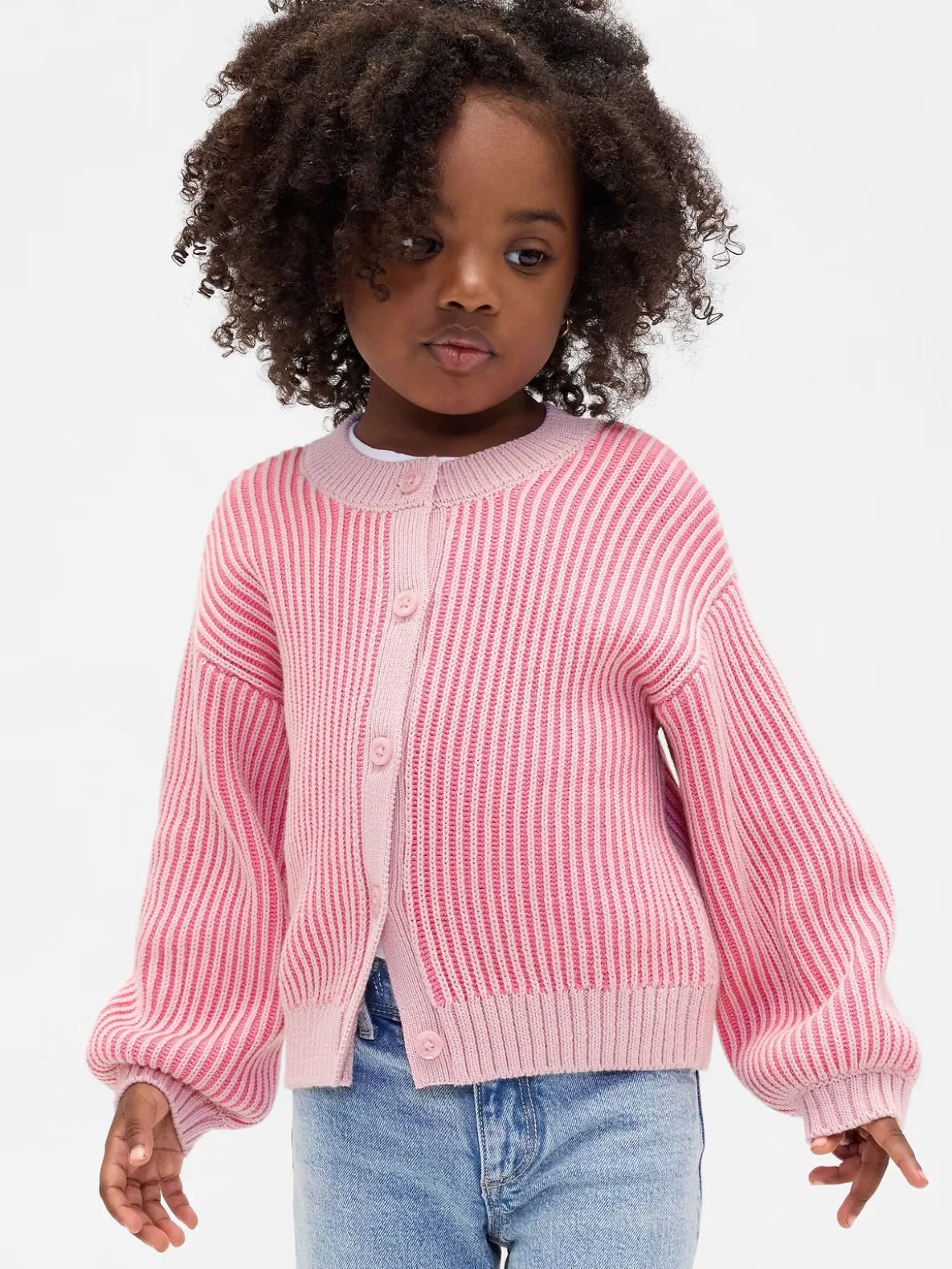 Baby & Toddler Crewneck Cardigan Sweater