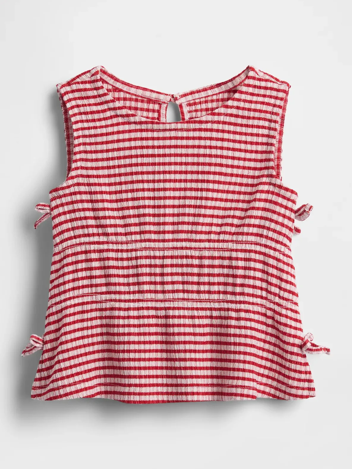 Baby & Toddler Crinkle Knit Bow Top