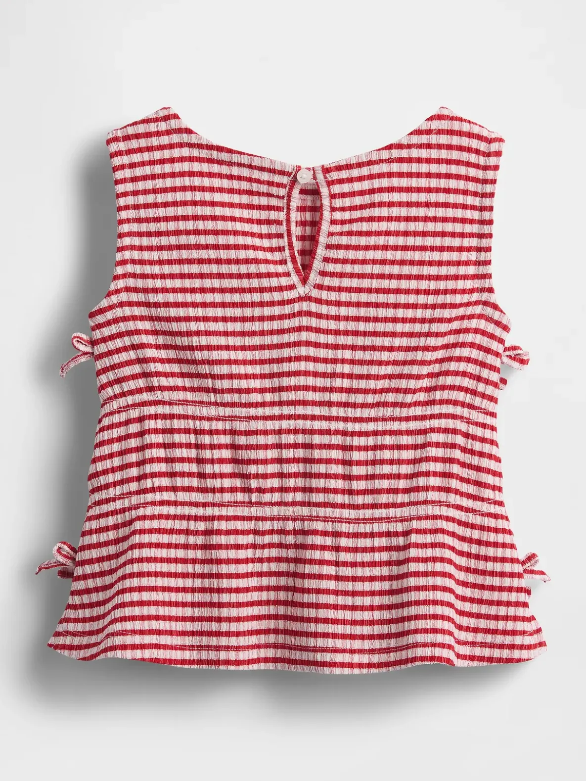 Baby & Toddler Crinkle Knit Bow Top