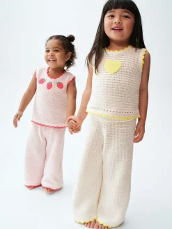 Baby & Toddler Crochet Heart Sweater Tank