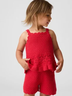 Baby & Toddler Crochet Scalloped Tank Top