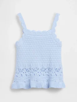 Baby & Toddler Crochet Scalloped Tank Top
