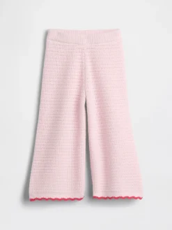 Baby & Toddler Crochet Wide-Leg Pants