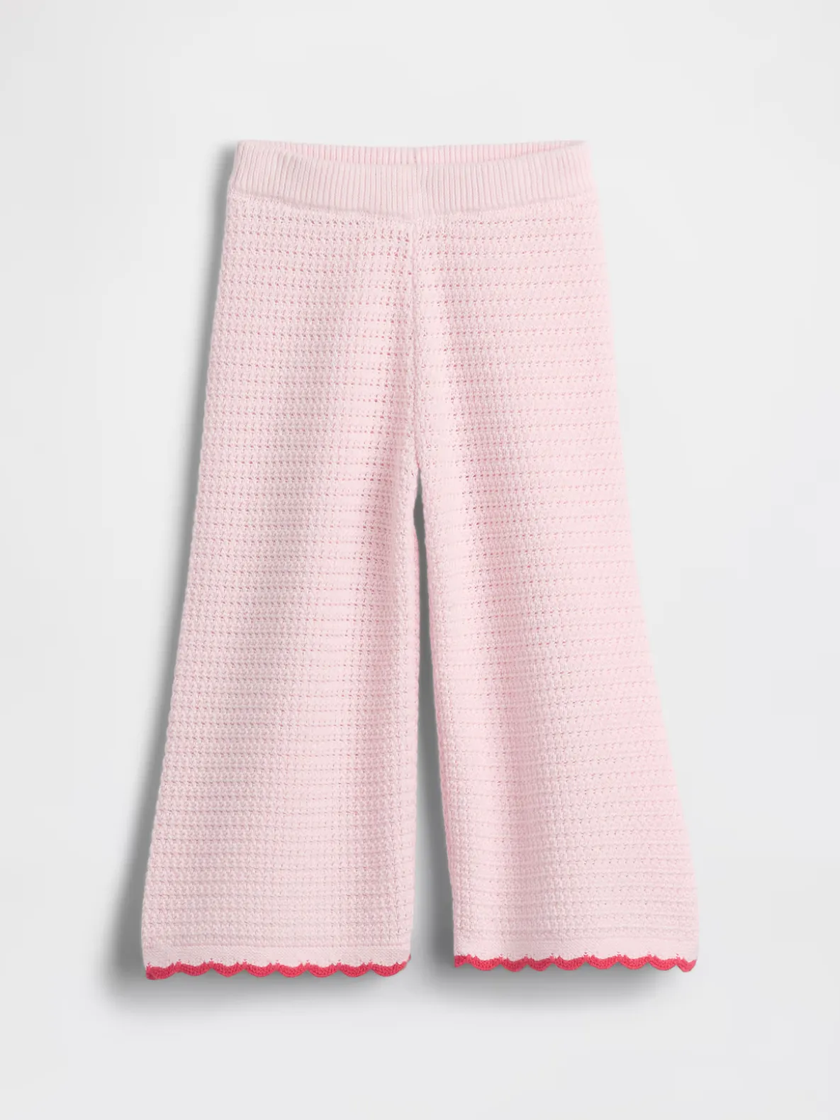 Baby & Toddler Crochet Wide-Leg Pants