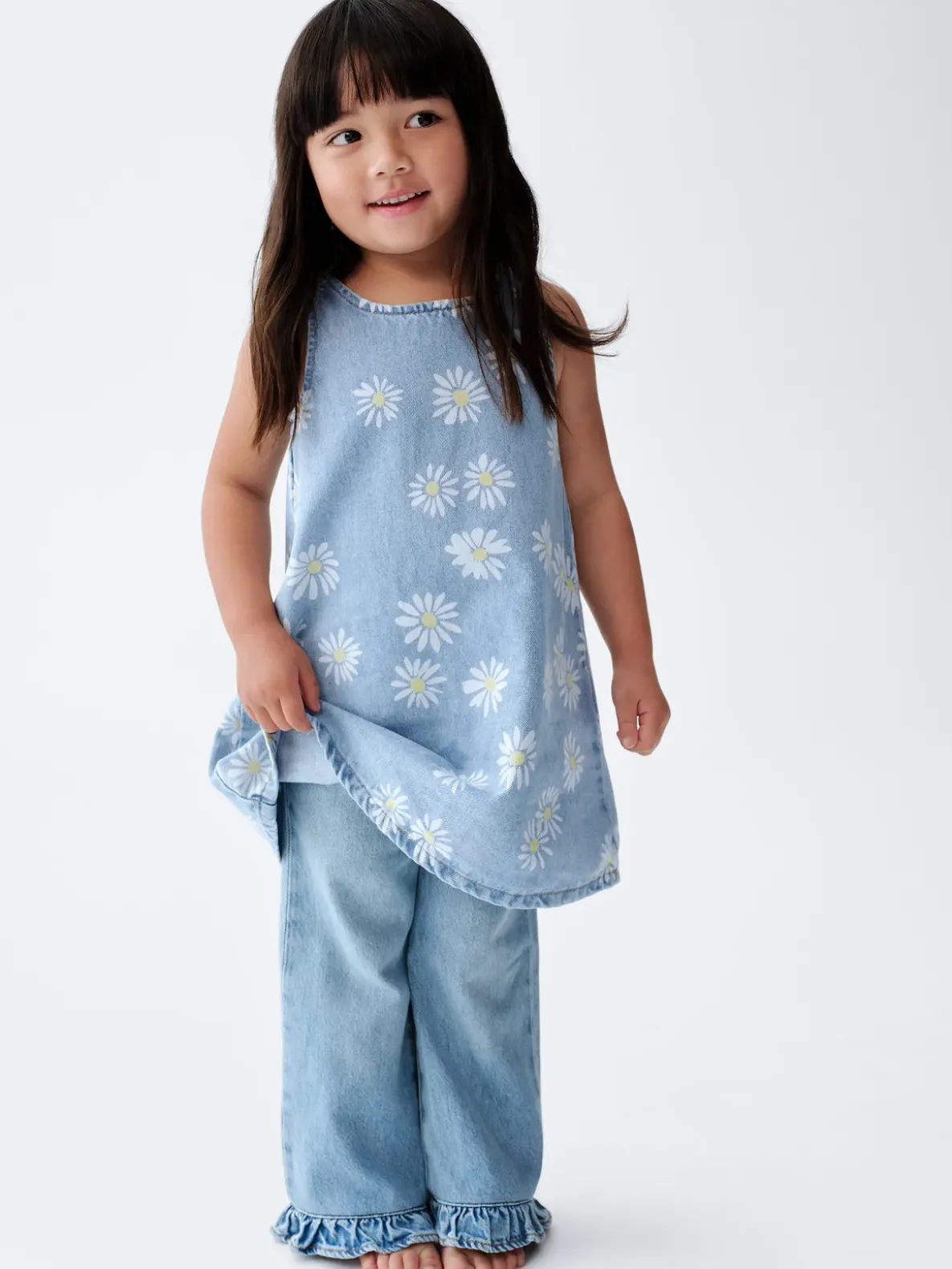 Baby & Toddler Daisy Denim Dress