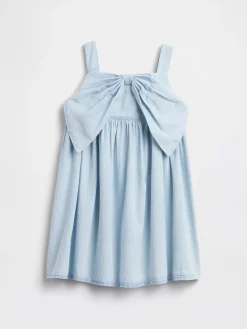 Baby & Toddler Denim Bow Dress