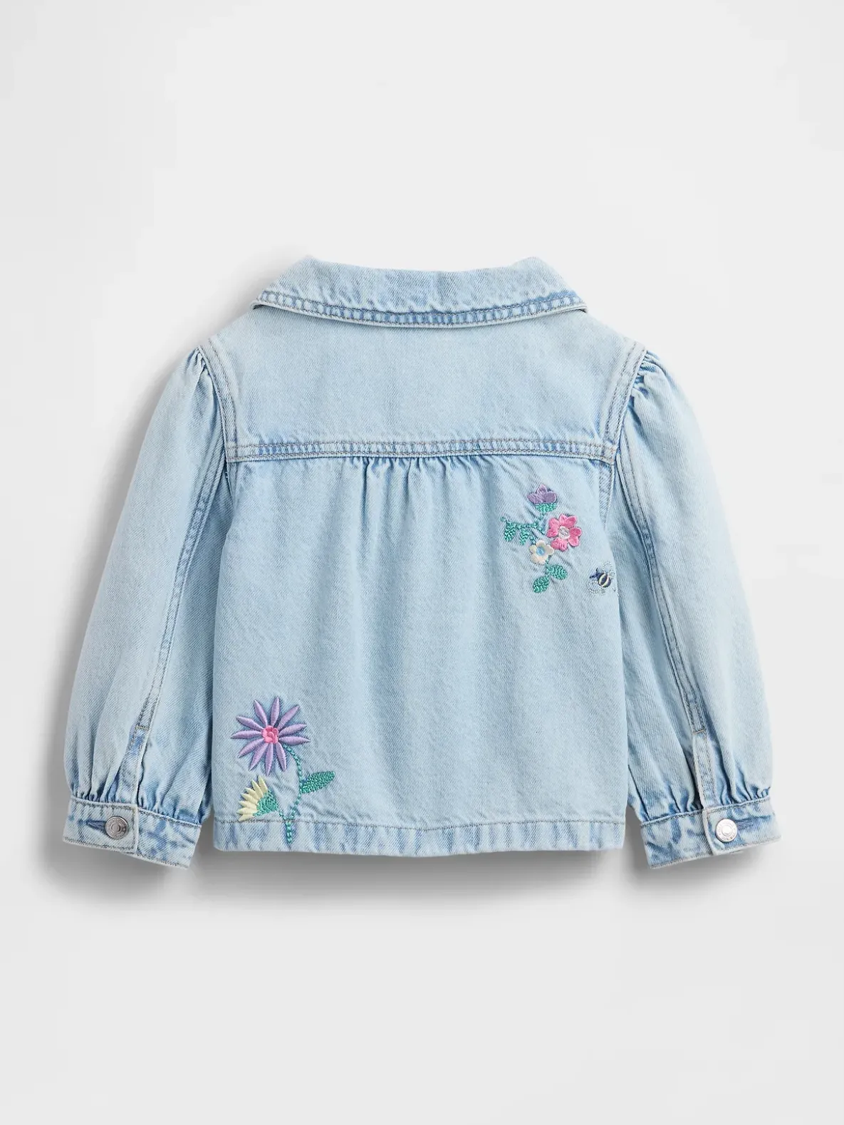Baby & Toddler Denim Embroidered Chore Jacket