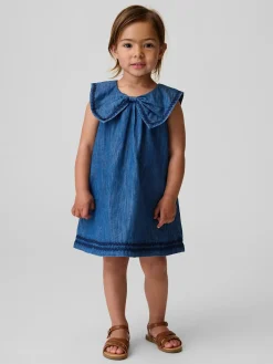 Baby & Toddler Denim Sailor Dress