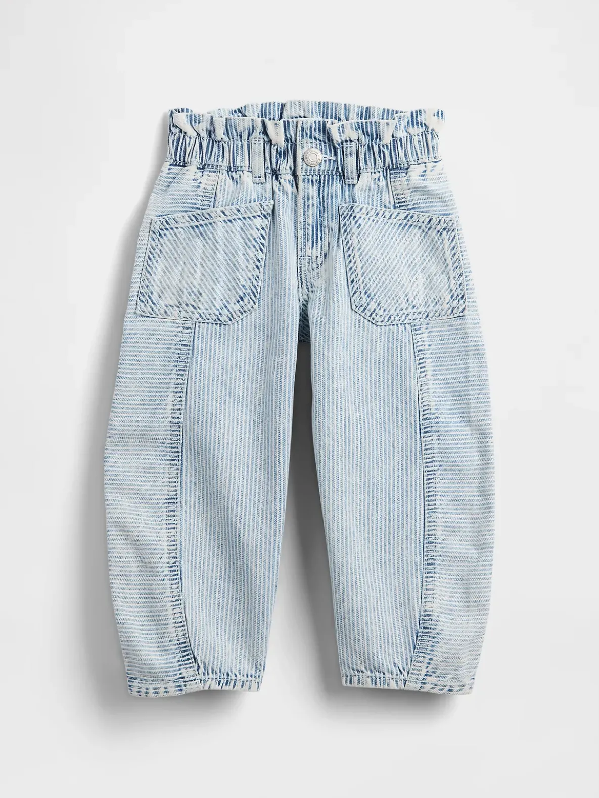 Baby & Toddler Denim Stripe Horseshoe Jeans