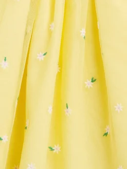 Baby & Toddler Embroidered Daisy Tulle Dress