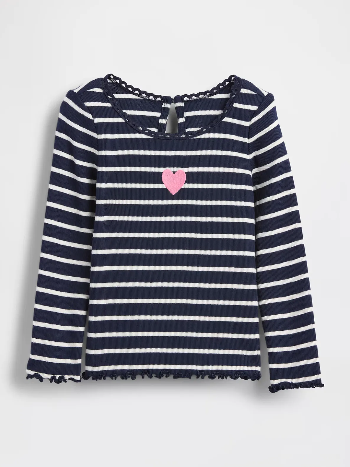 Baby & Toddler Embroidered Graphic Rib T-Shirt