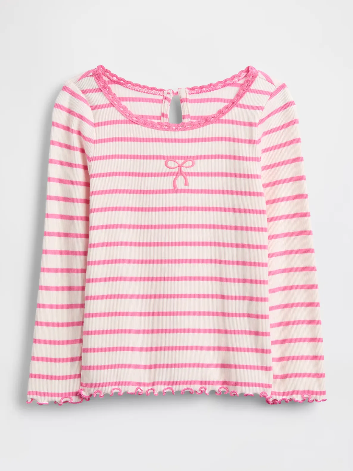 Baby & Toddler Embroidered Graphic Rib T-Shirt