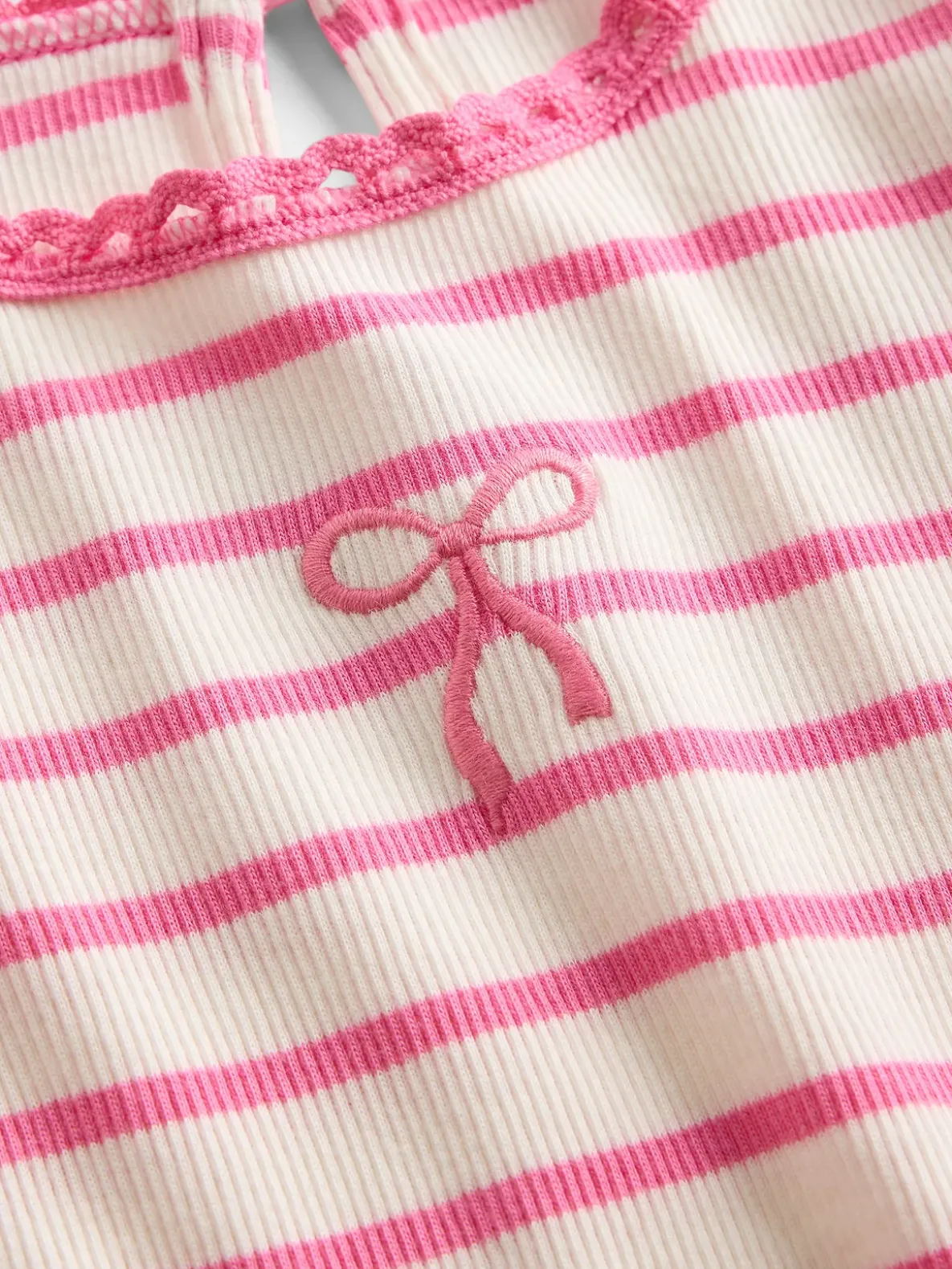 Baby & Toddler Embroidered Graphic Rib T-Shirt