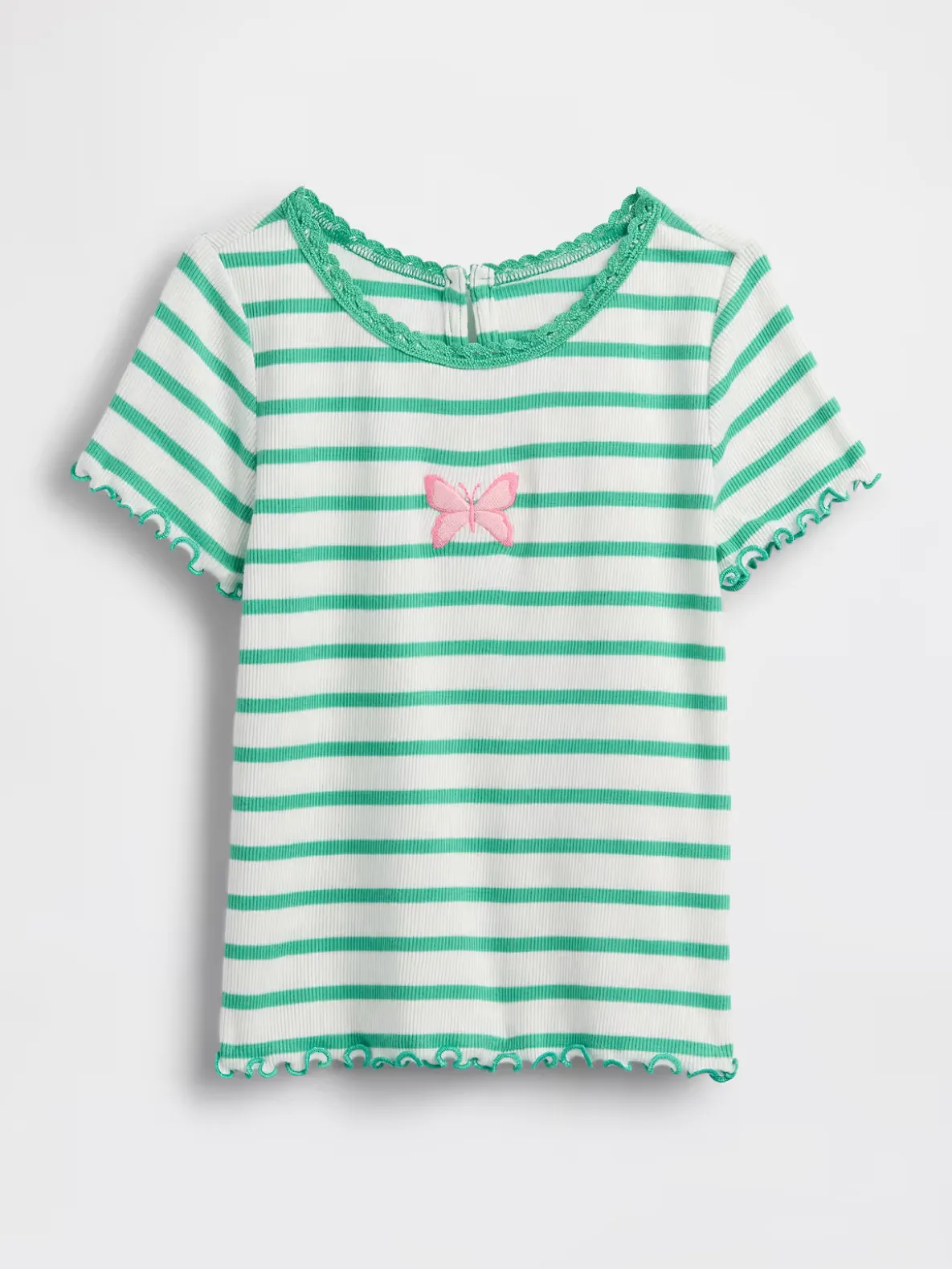 Baby & Toddler Embroidered Rib T-Shirt